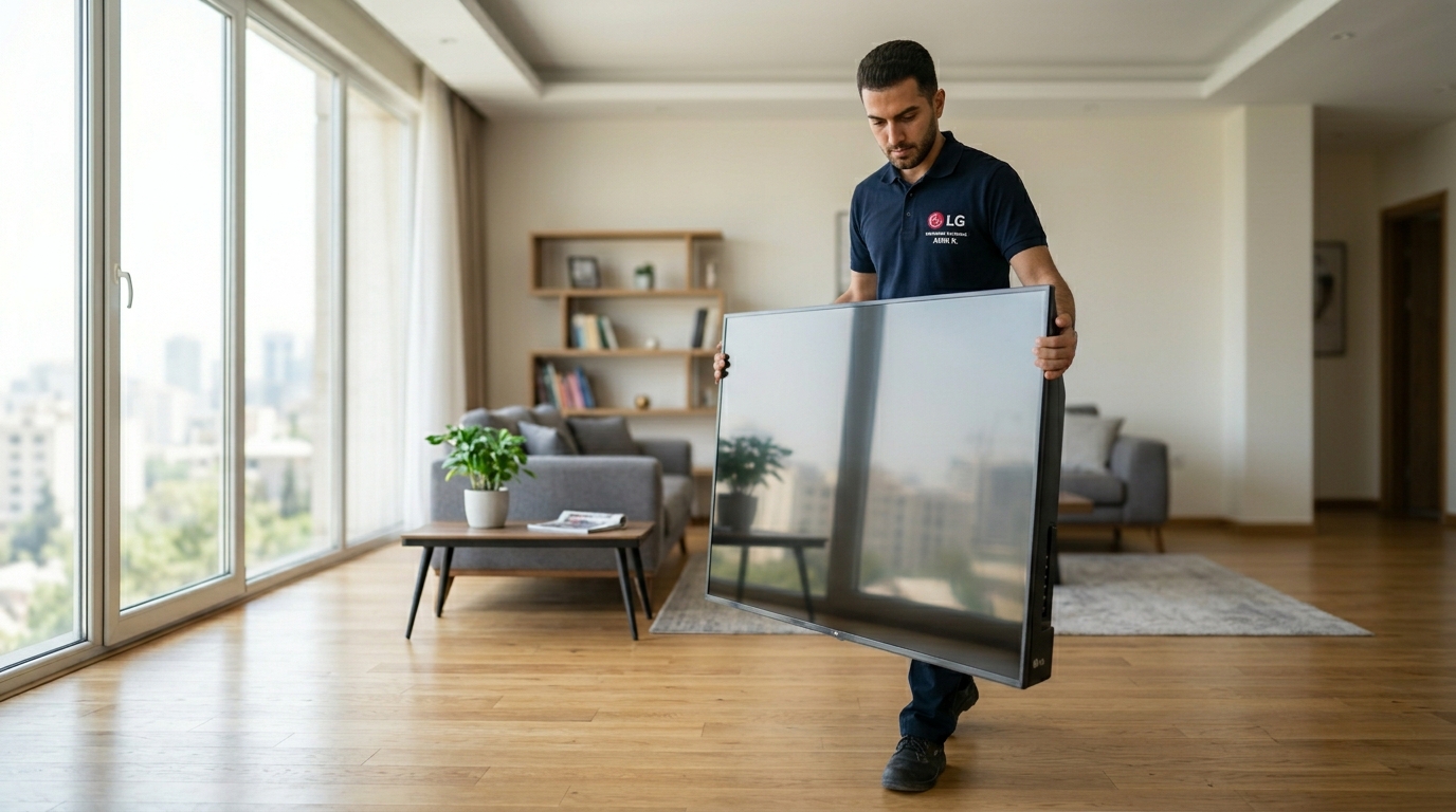 عیب یابی و تعمیر بک لایت تلویزیون ال جی در لاهیجان؛ علائم و هزینه ها