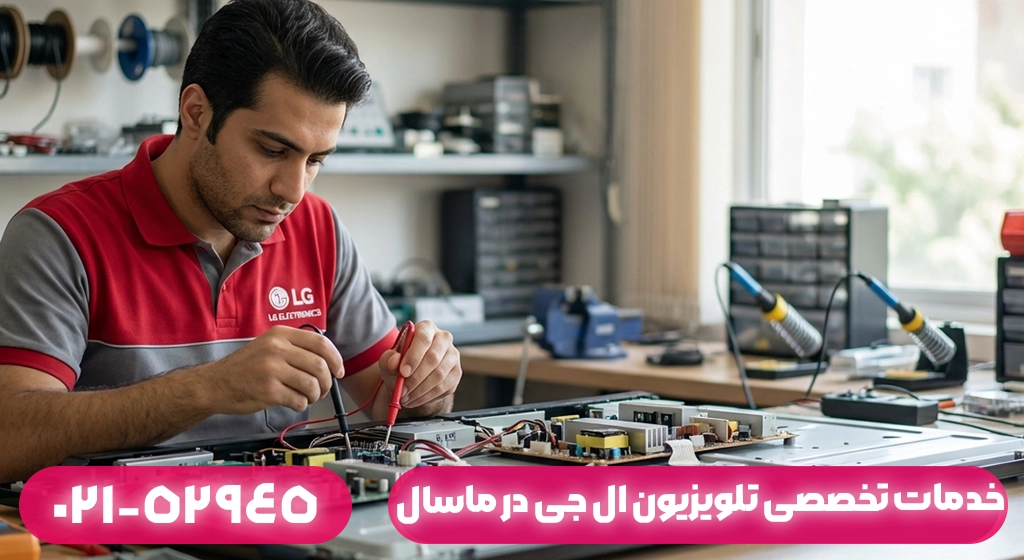 خدمات تخصصی تلویزیون ال جی در ماسال