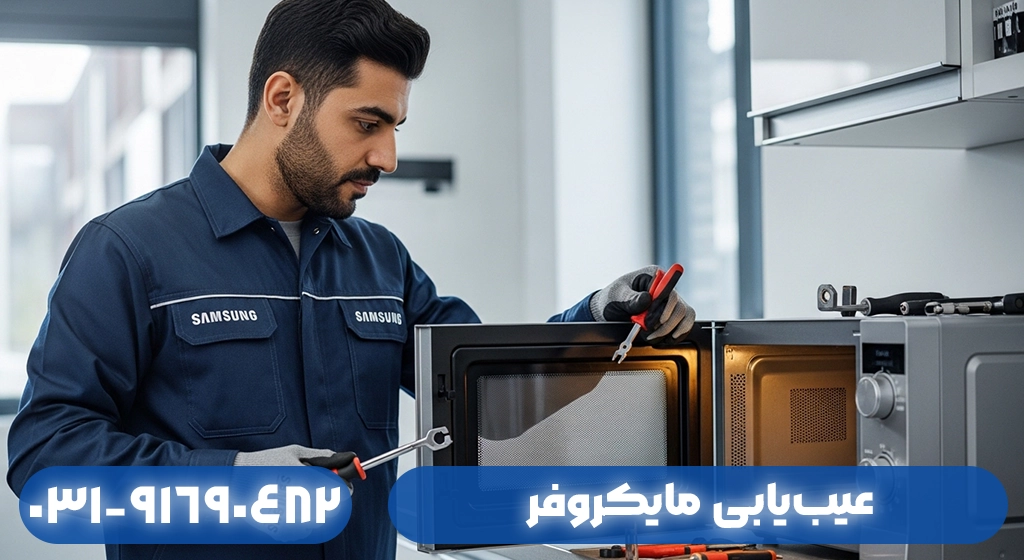 عیب‌یابی مایکروفر