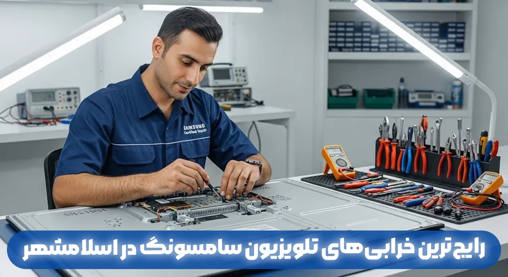 رایج‌ترین خرابی‌های تلویزیون سامسونگ در اسلامشهر