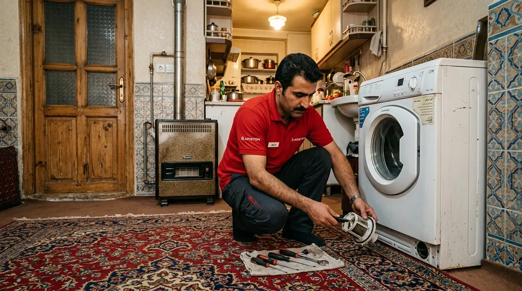 هزینه تعمیرات لباسشویی آریستون در مشهد: راهنمای کامل